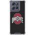 Ohio State University OSU Buckeyes Black Moto G Power 5G (2025) Clear Case